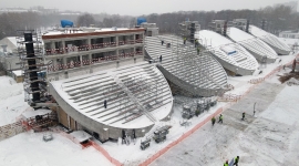 Реконструкция стадиона "Москвич" будет завершена в 2022 году